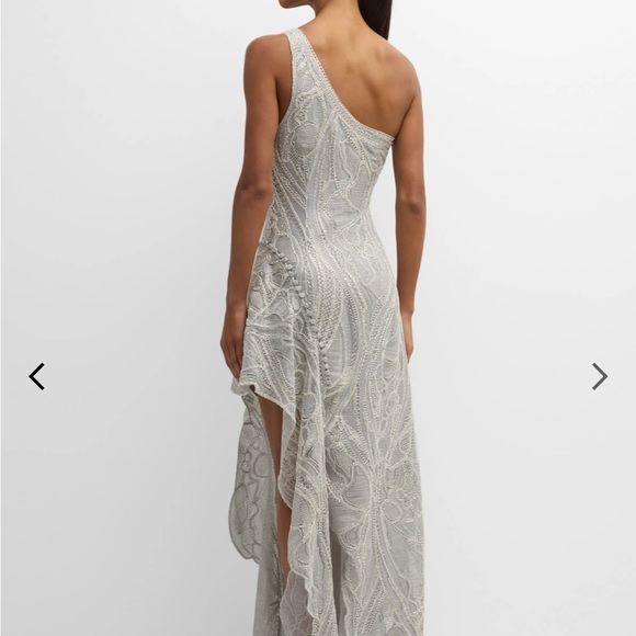 Jonathan Simkhai
Agatha Draped One-Shoulder Corded Lace Gown - Picture 3 of 6